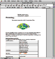 ClarisWorks document